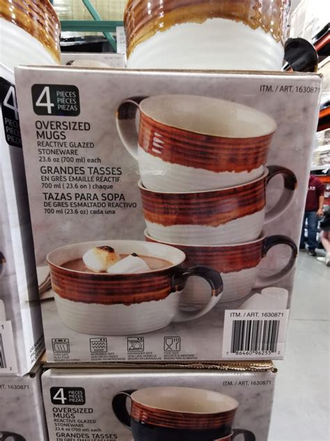 costco oversized mugs.